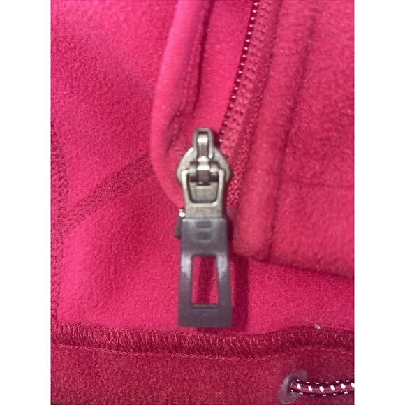 L.L. Bean Polartec Fleece Jacket Pink Full Zip Womens Small - Picture 7 of 11